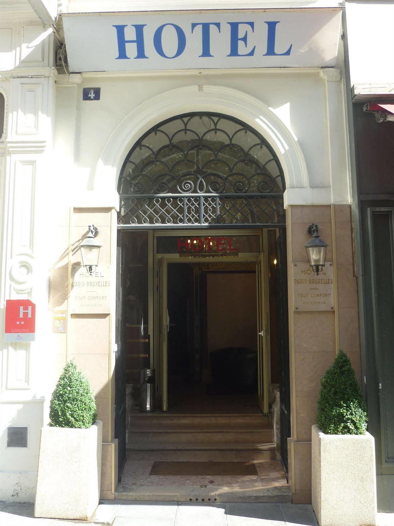 Hotel Paris Bruxelles Exterior foto